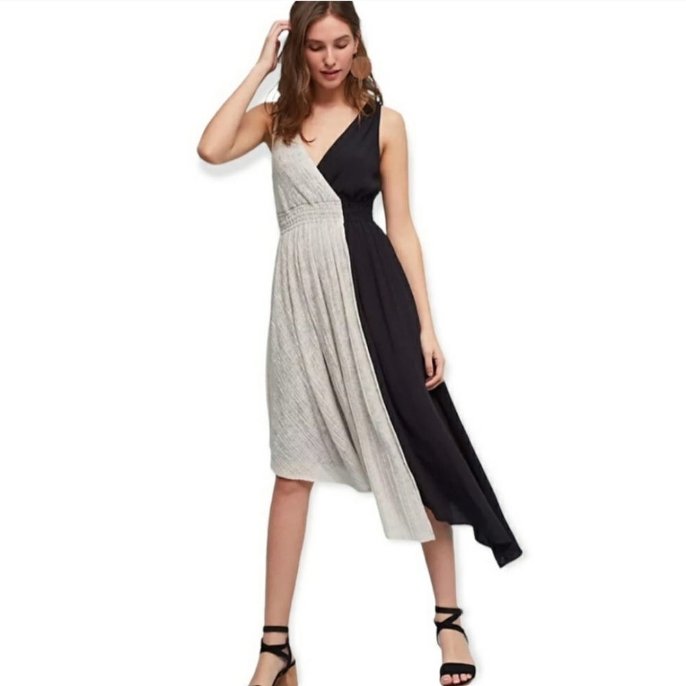 Maeve Black and Gray Women's Dress